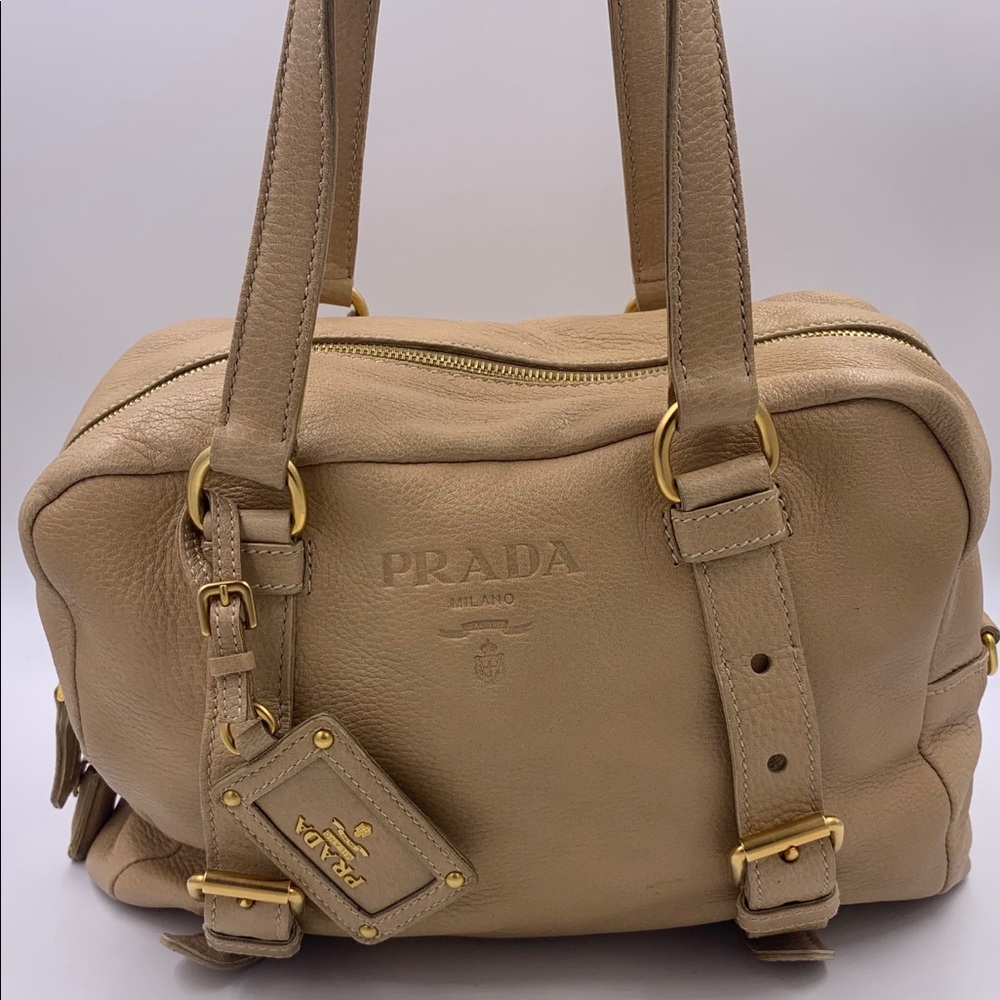 Authentic Prada Cervo DEER SKIN Shoulder Tote - Picture 9 of 16